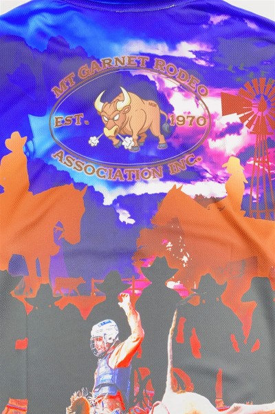 Order online custom-made long-sleeved men's polo shirts, personal design jumping competitions, bullfighting competitions, full-piece printing, dye-sublimation specialty store, three buttons P1431 detail view-4